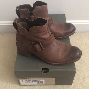 Timberland brown ankle boots
